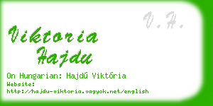 viktoria hajdu business card